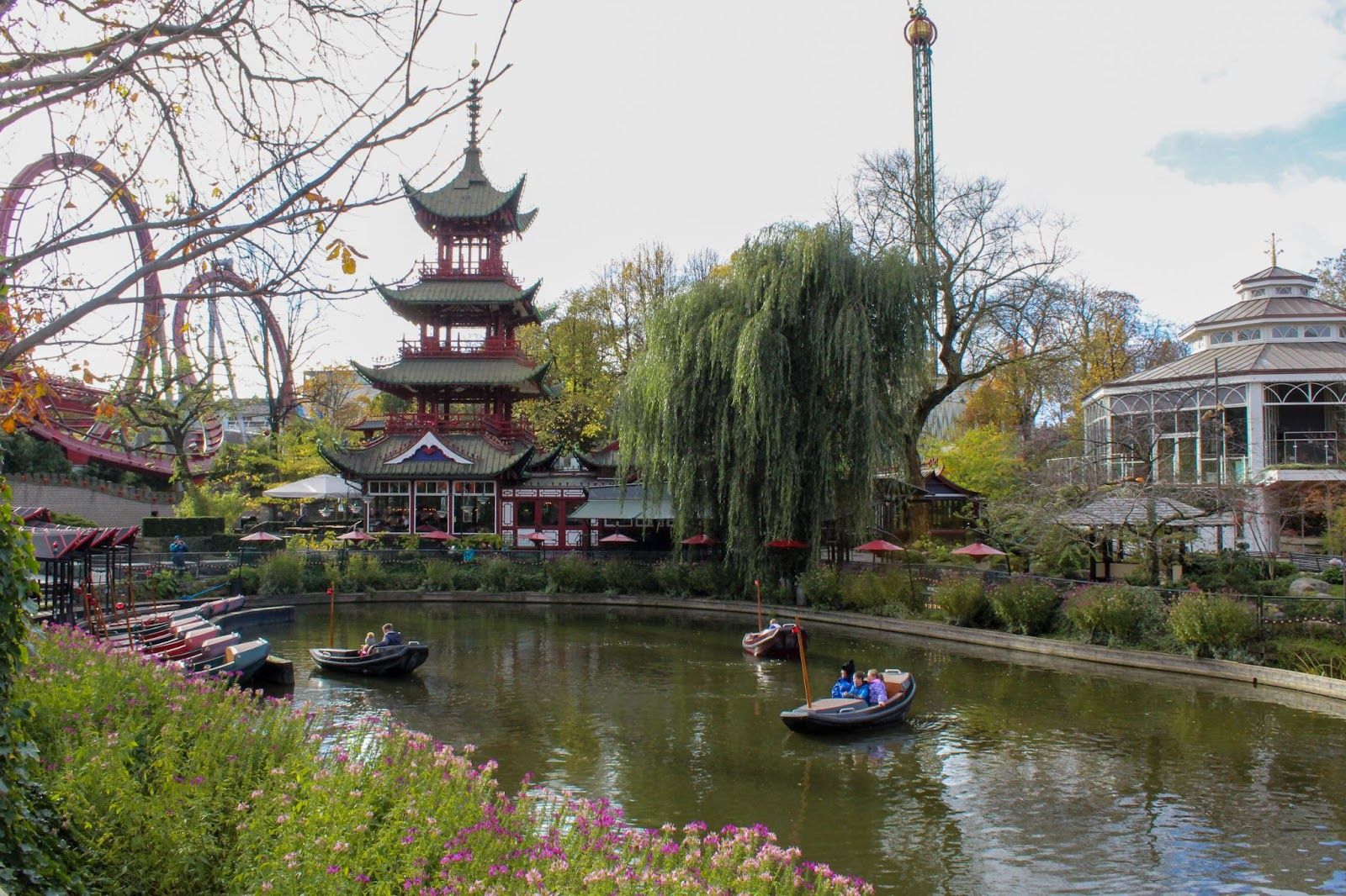 Parc d'attractions Tivoli à Copenhague