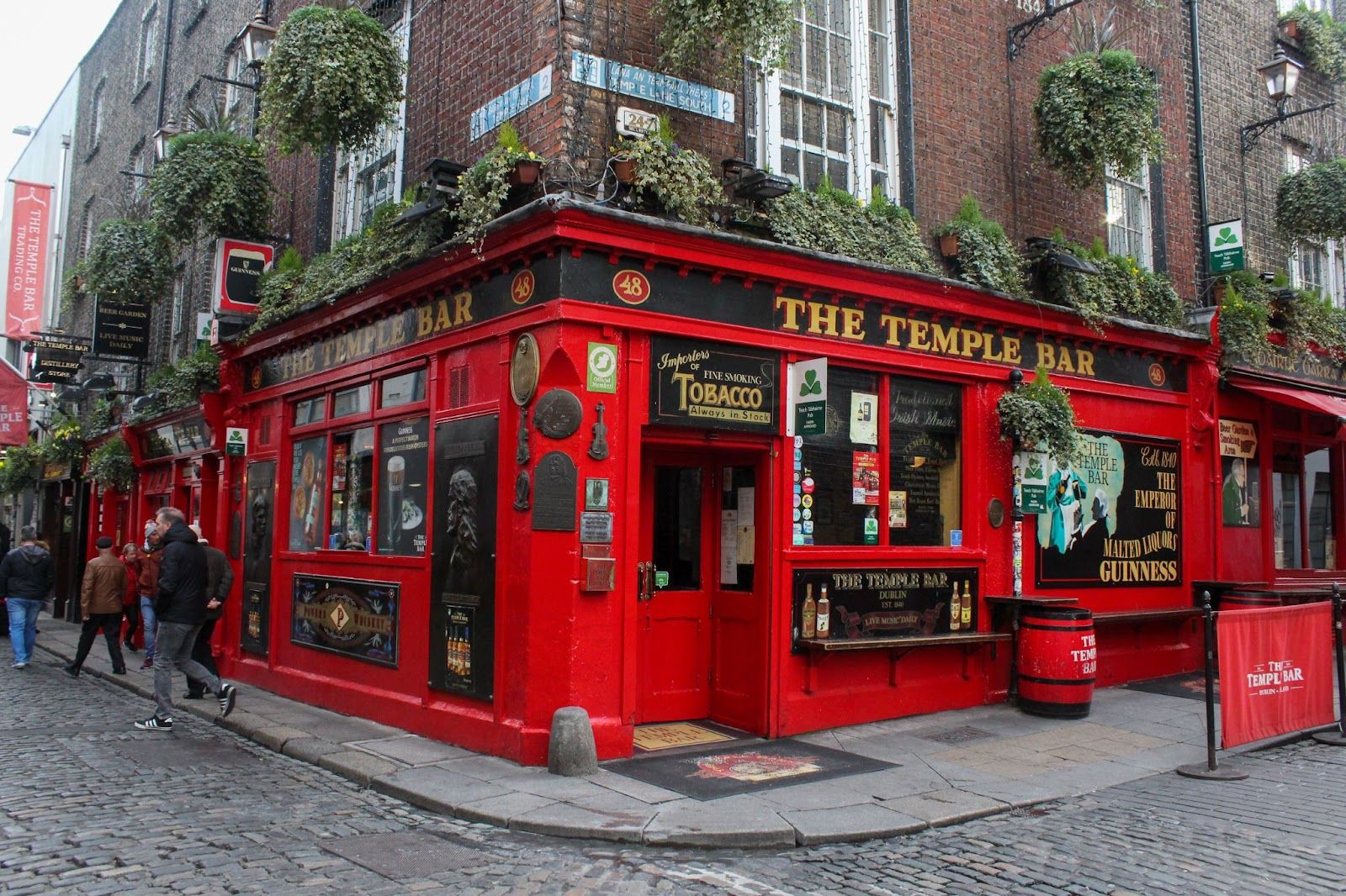 Temple Bar à Dublin