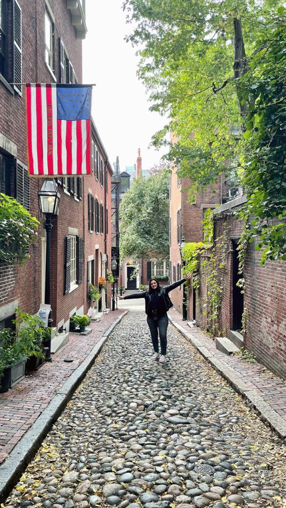 Acorn Street, la plus belle rue de Boston