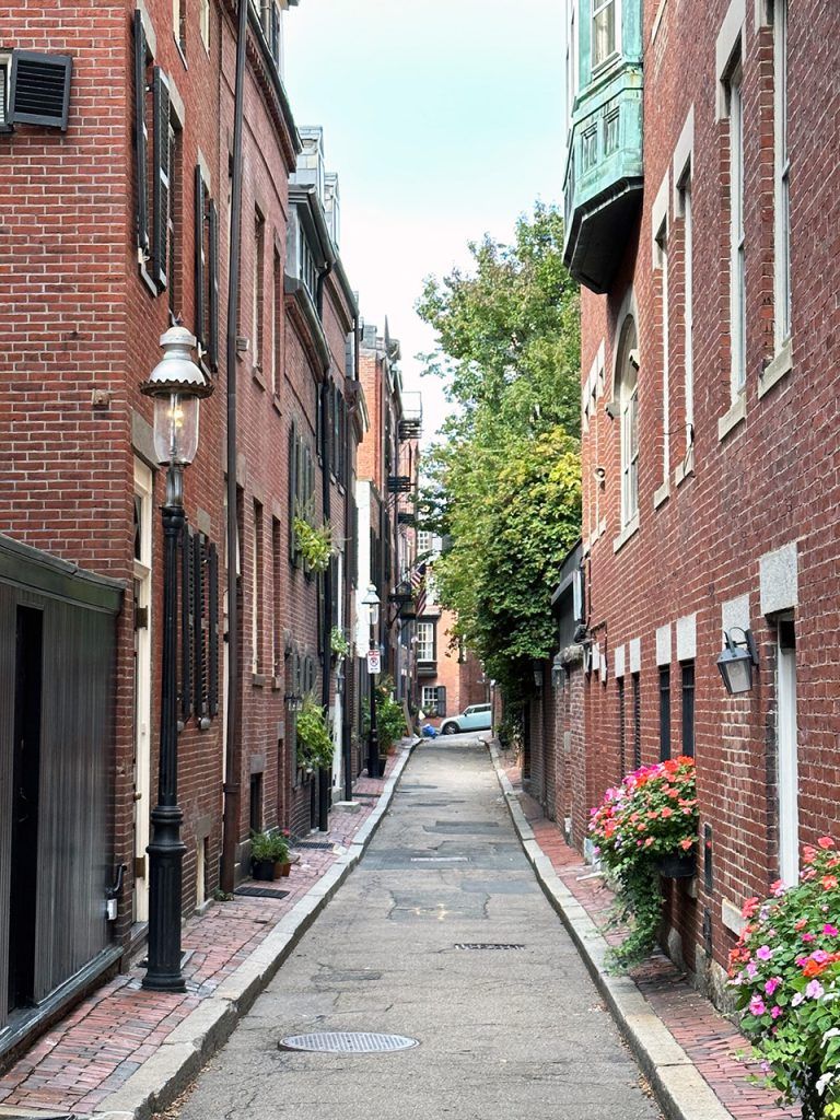 Rues de Beacon Hill Boston