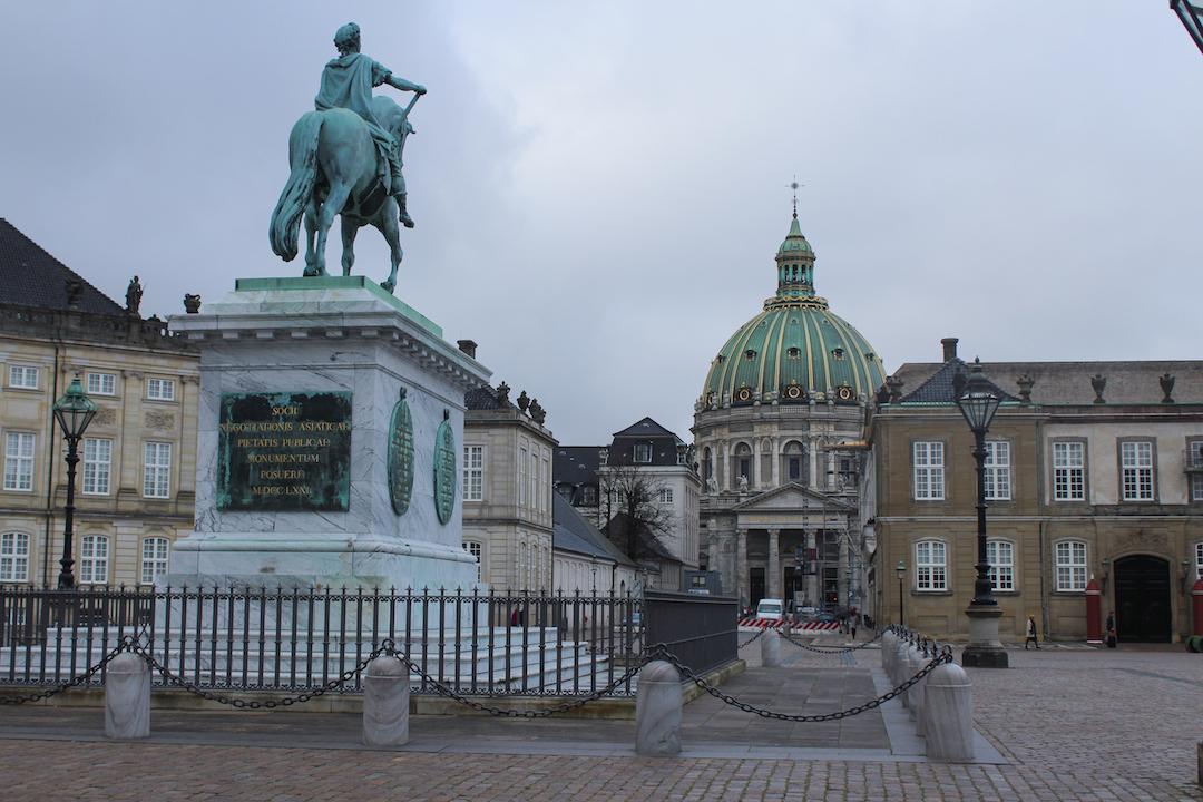 Palais Amalienborg à Copenhague