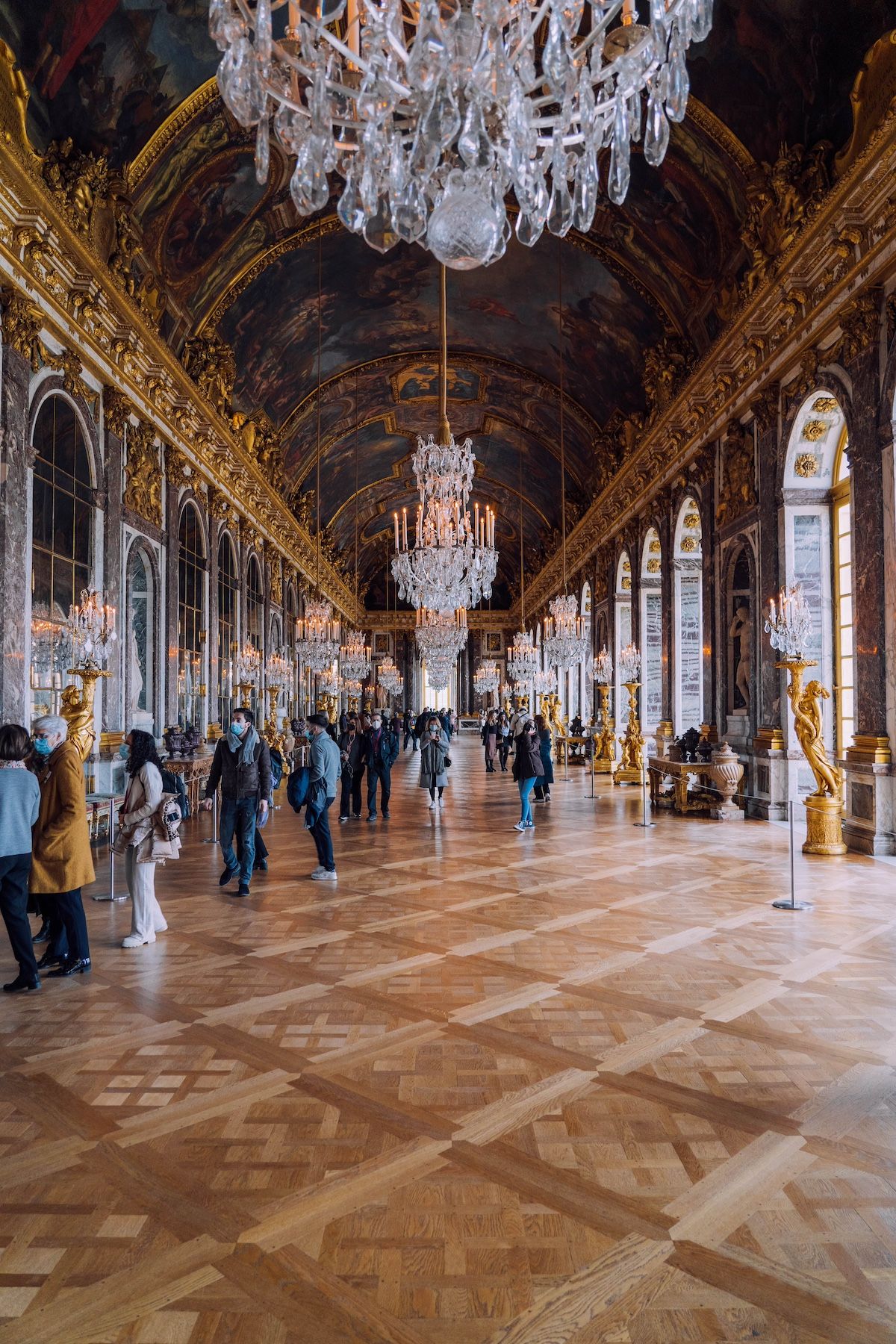 Palais des glaces au Chateau de Versailles