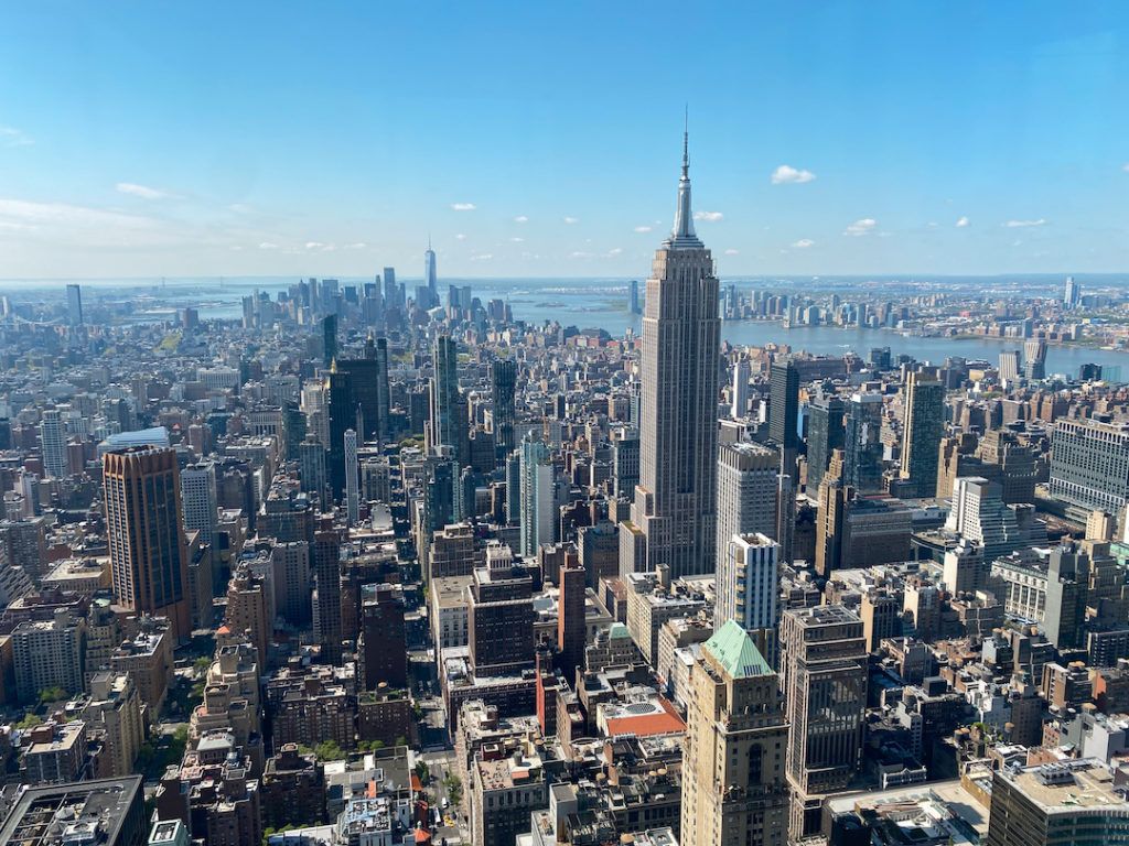 Vue de New York depuis le Summit One Vanderbilt