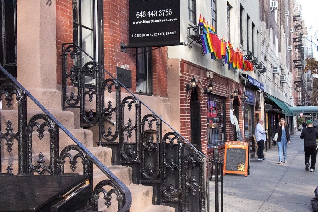 Brownstones de Greenwich Village à New York